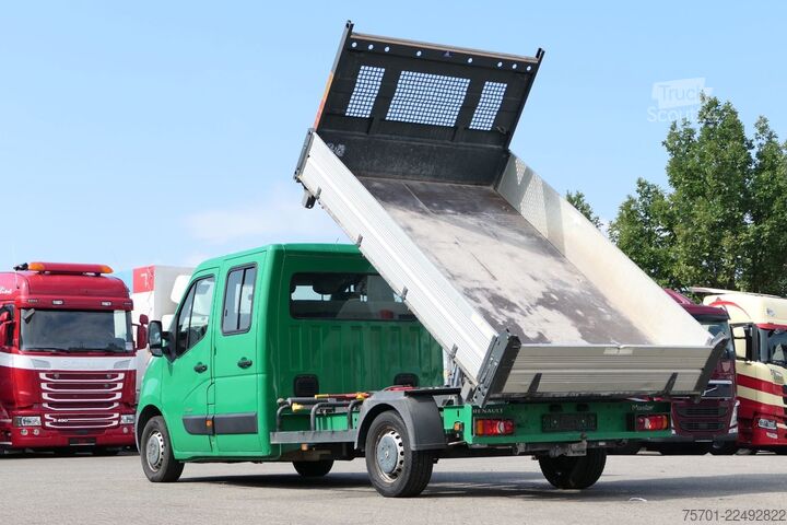 Sklápěcí dodávka RENAULT Master III DoKa Kipper 3,5t Euro 5