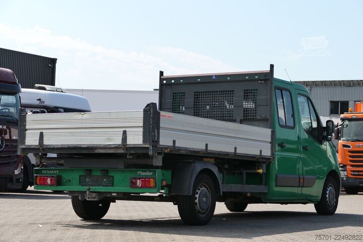 Sklápěcí dodávka RENAULT Master III DoKa Kipper 3,5t Euro 5