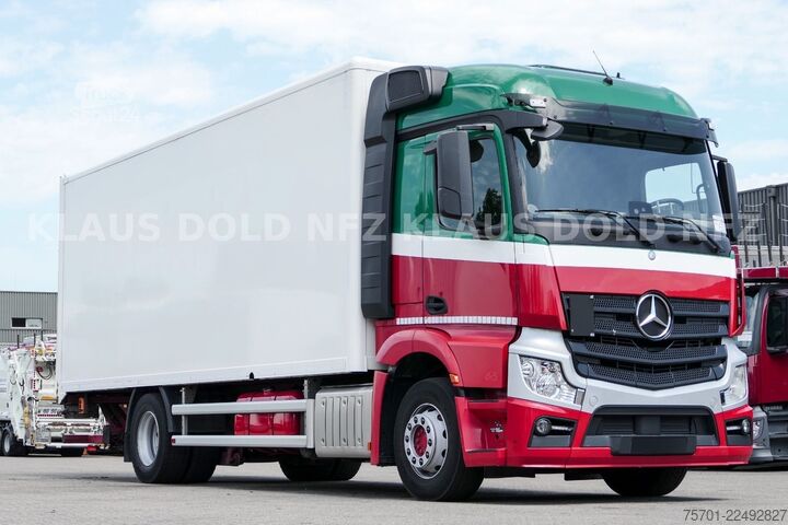 Dėžinis sunkvežimis MERCEDES-BENZ Actros 1842 Koffer Vollluft LBW Euro 6