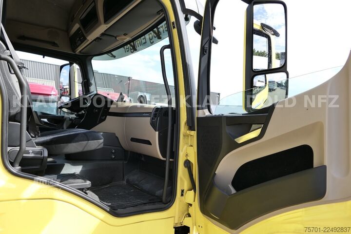 Platformas kravas automašīna ar tentu MERCEDES-BENZ Actros 2542 Pritsche Plane Kamera LBW EU6