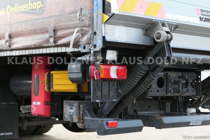 Platformas kravas automašīna ar tentu MERCEDES-BENZ Actros 2542 Pritsche Plane Kamera LBW EU6