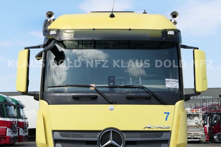 Platformas kravas automašīna ar tentu MERCEDES-BENZ Actros 2542 Pritsche Plane Kamera LBW EU6