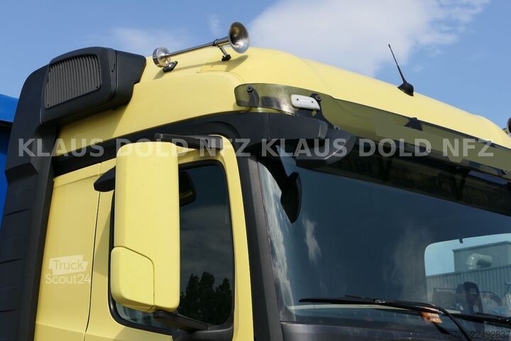 Platformas kravas automašīna ar tentu MERCEDES-BENZ Actros 2542 Pritsche Plane Kamera LBW EU6