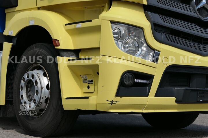 Platformas kravas automašīna ar tentu MERCEDES-BENZ Actros 2542 Pritsche Plane Kamera LBW EU6