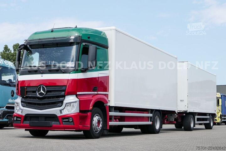 Kastes kravas automašīna MERCEDES-BENZ Actros 1842 Koffer Komplettzug