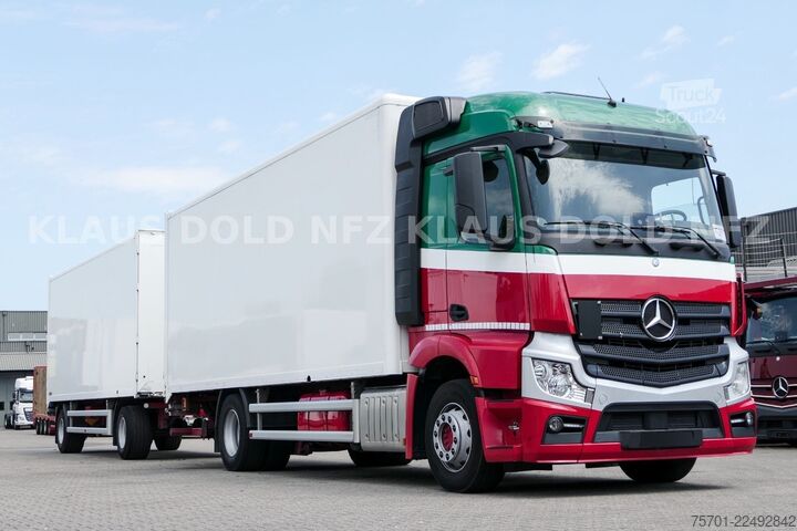Kastes kravas automašīna MERCEDES-BENZ Actros 1842 Koffer Komplettzug