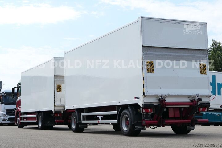 Kastes kravas automašīna MERCEDES-BENZ Actros 1842 Koffer Komplettzug