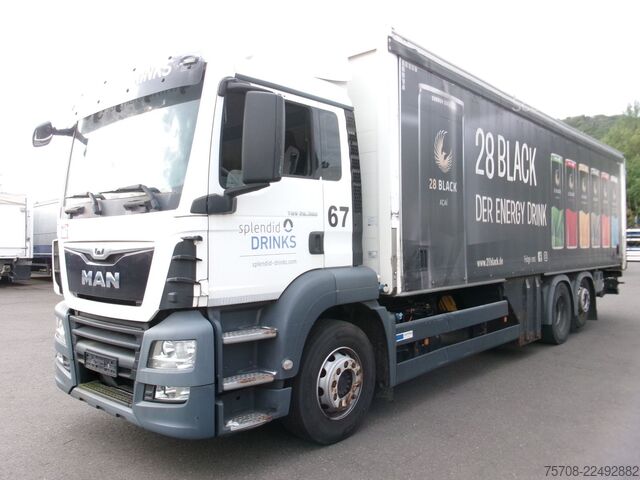 Nápojové vozidlo MAN 26.360 TGs*9 m SafeServer*2,5 to LBW*Lift/Lenk