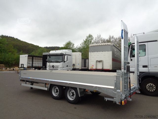 Remorque porte-engins surbaissée HUMBAUR HBT 106225 BS schräg 11,9 to GG SOFORT VERFÜGBAR