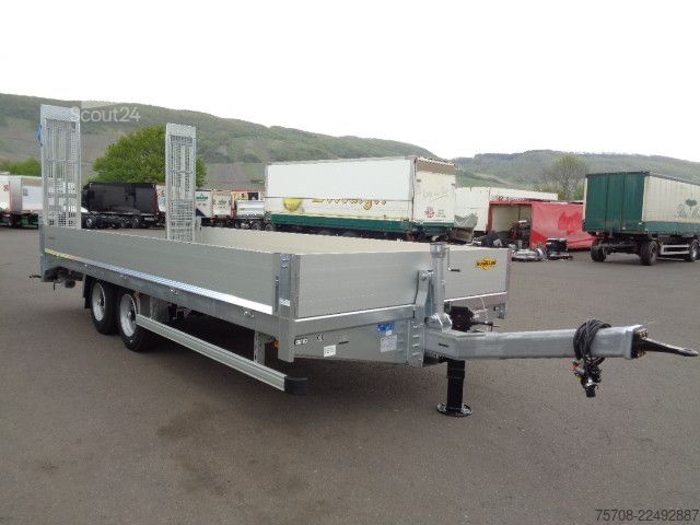 Remorque porte-engins surbaissée HUMBAUR HBT 106225 BS schräg 11,9 to GG SOFORT VERFÜGBAR