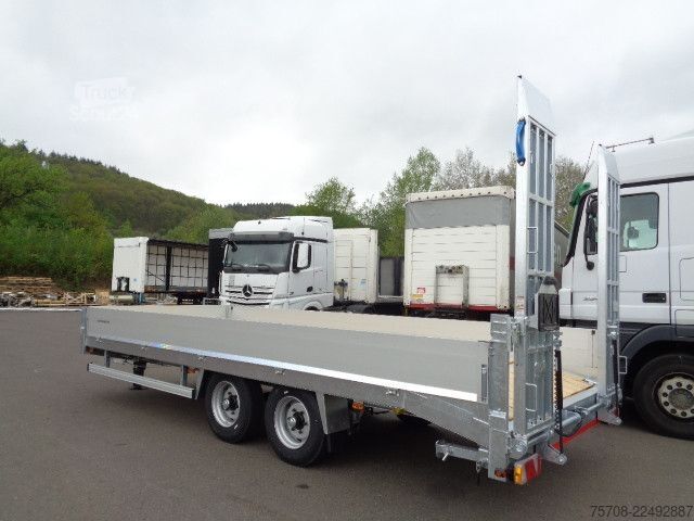 Remorque porte-engins surbaissée HUMBAUR HBT 106225 BS schräg 11,9 to GG SOFORT VERFÜGBAR