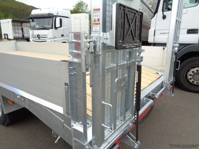 Remorque porte-engins surbaissée HUMBAUR HBT 106225 BS schräg 11,9 to GG SOFORT VERFÜGBAR