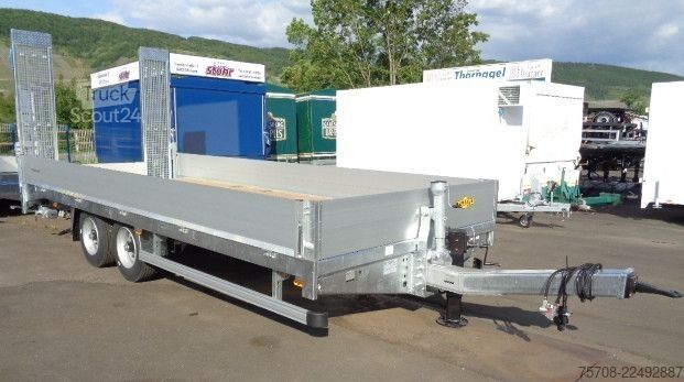 Remorque porte-engins surbaissée HUMBAUR HBT 106225 BS schräg 11,9 to GG SOFORT VERFÜGBAR