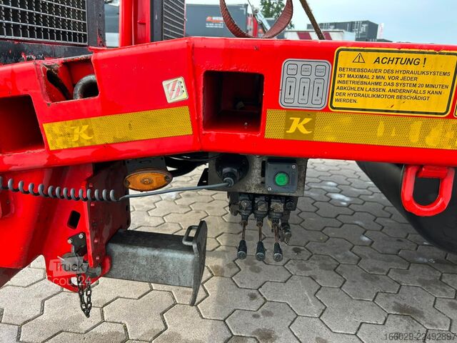 Semirimorchio ribassato KÄSSBOHRER tele Tieflader mit hydr. Schwanenhals