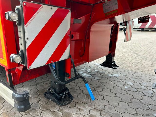 Semirimorchio ribassato KÄSSBOHRER tele Tieflader mit hydr. Schwanenhals