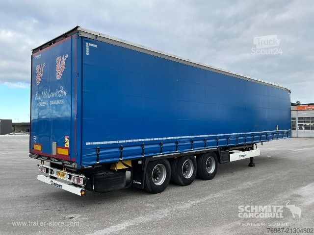 Brandalı açık yarı römork Krone Curtainsider Standard