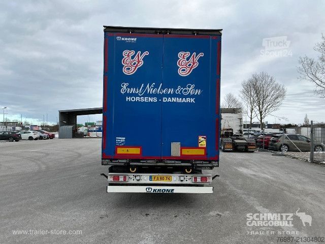 Brandalı açık yarı römork Krone Curtainsider Standard