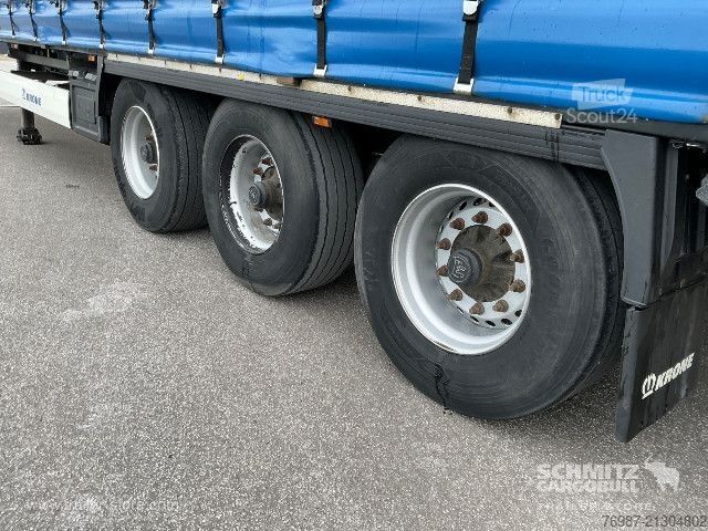 Brandalı açık yarı römork Krone Curtainsider Standard