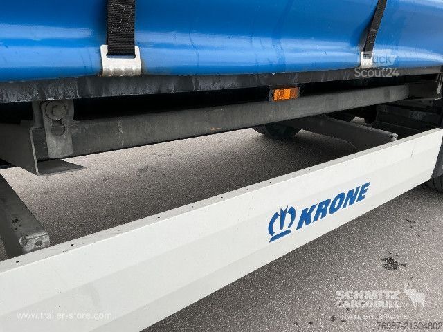 Brandalı açık yarı römork Krone Curtainsider Standard