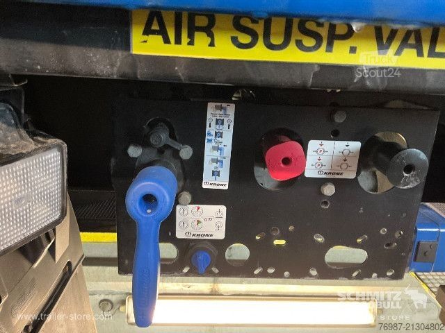 Brandalı açık yarı römork Krone Curtainsider Standard