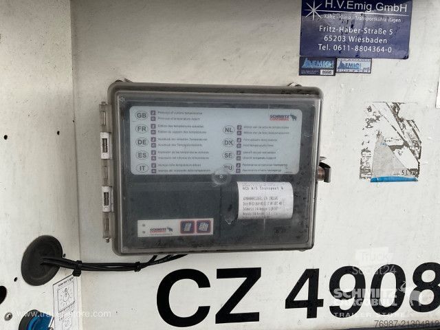 Kühlauflieger Schmitz Cargobull Tiefkühler Multitemp Doppelstock Trennwand