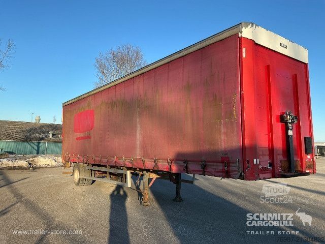 Odprta polprikolica s ponjavo Kel-Berg Curtainsider Standard Ladebordwand