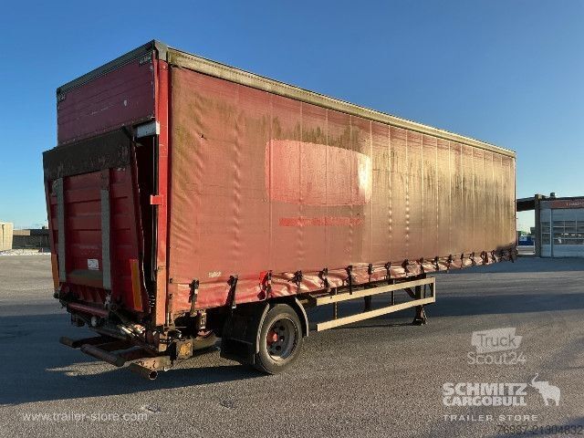 Odprta polprikolica s ponjavo Kel-Berg Curtainsider Standard Ladebordwand