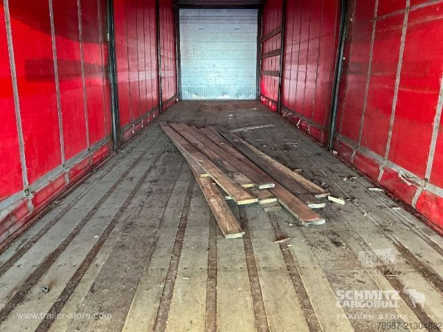 Odprta polprikolica s ponjavo Kel-Berg Curtainsider Standard Ladebordwand