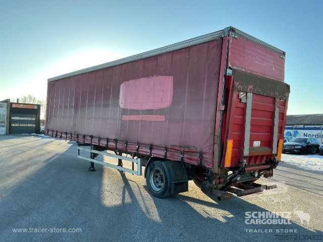 Odprta polprikolica s ponjavo Kel-Berg Curtainsider Standard Ladebordwand