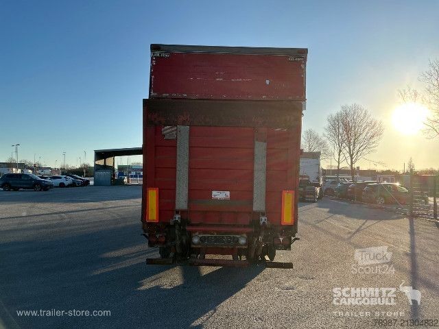 Odprta polprikolica s ponjavo Kel-Berg Curtainsider Standard Ladebordwand