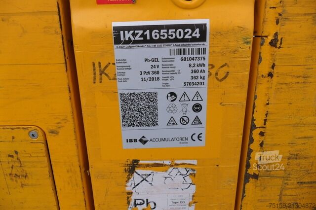 Diğer jungheinrich ESE 220 Batterie 11/2018