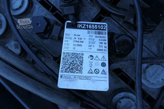 Ręczny wózek paletowy still EXU 16 Batterie 31/2020