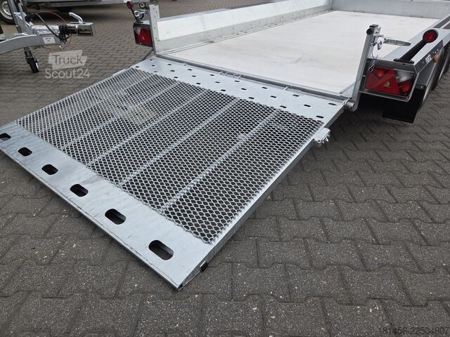 Remorque porte-engins Martz Builder 3500kg 2625kg Nutlast Aluboden