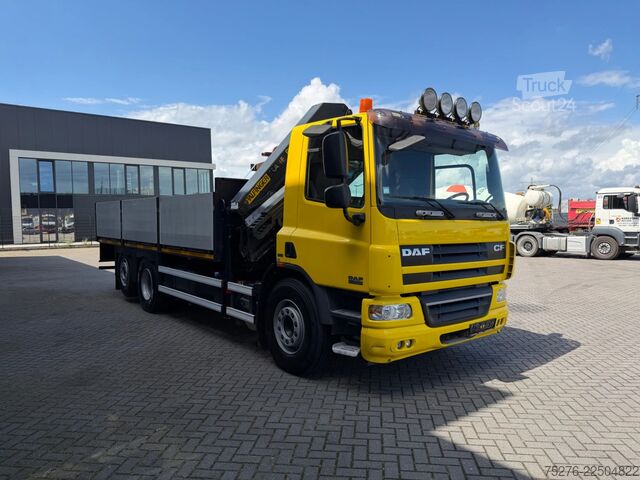 Camion cu macara DAF CF 75.310 6x2 Palfinger PK 16502 Euro 5