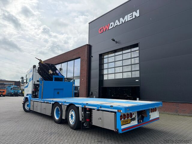 Camion-grue Scania R450 6x2 HMF 5020-K7+2 ,Winch Euro 6