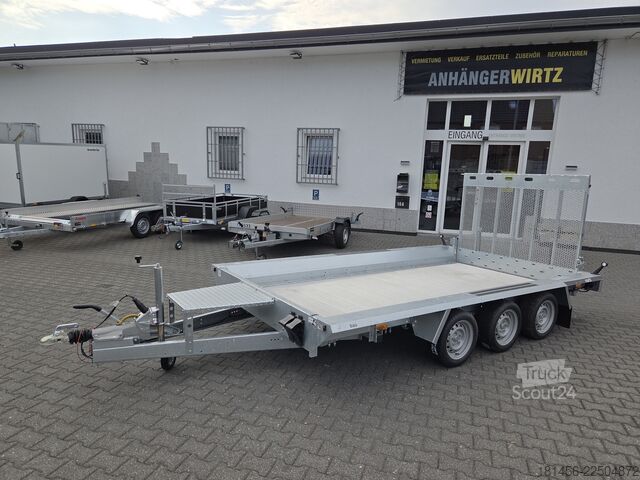 Mélybölcsős építőipari gépekhez Martz Aluboden Builder 3500kg 2625kg Nutlast