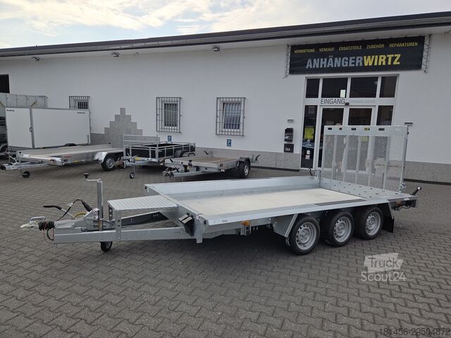 Mélybölcsős építőipari gépekhez Martz Aluboden Builder 3500kg 2625kg Nutlast