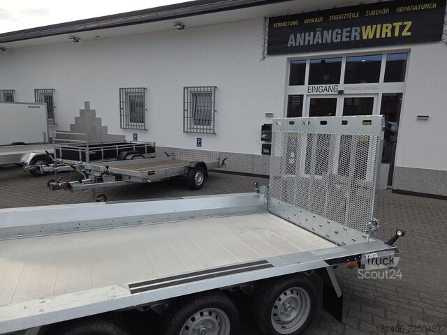 Mélybölcsős építőipari gépekhez Martz Aluboden Builder 3500kg 2625kg Nutlast