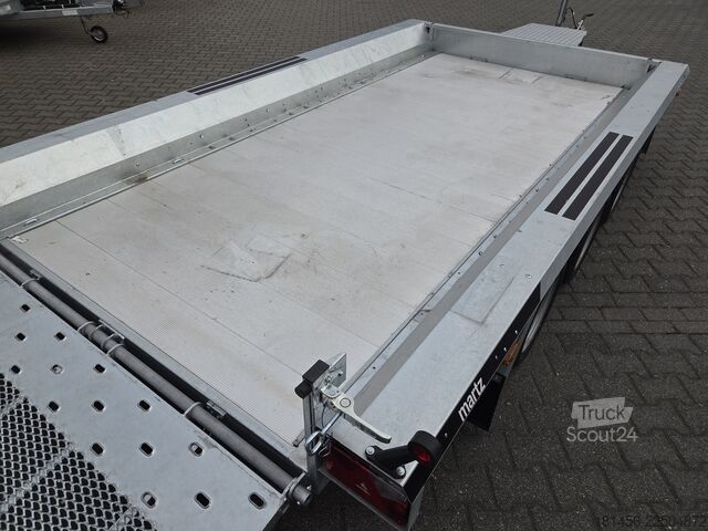 Mélybölcsős építőipari gépekhez Martz Aluboden Builder 3500kg 2625kg Nutlast