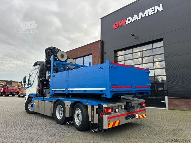 Стандарт-СЗМ Volvo FM 420 6x2 Tractor unit / SZM HMF 4720 + Flyjib...