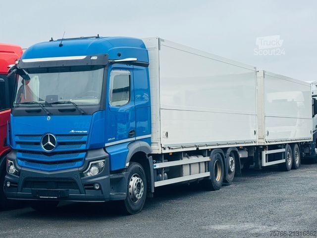 Camion de boissons MERCEDES-BENZ ACTROS 2543 / 2 x LBW / STYLINE / KOMPLETTZUG