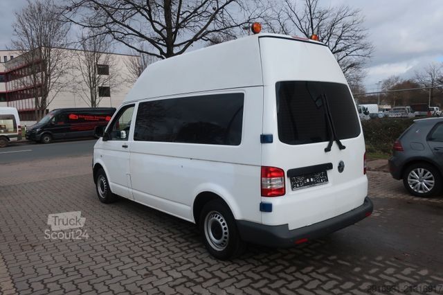 Kleinbus VOLKSWAGEN T5 Transporter Hochdach lang/Rampe/Klima/Nr.268