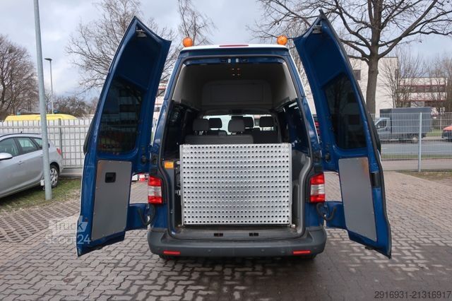 Kleinbus VOLKSWAGEN T5 Transporter Hochdach lang/Rampe/Klima/Nr.268