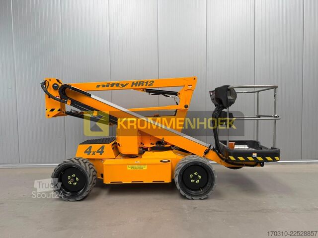 Csuklós teleszkópos munkaállvány Nifty Lift HR 12 Hybride 4x4