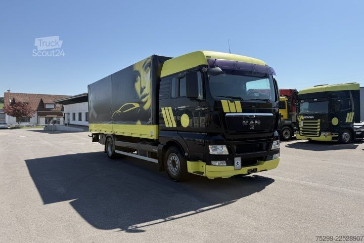 LKW mit Pritsche & Plane MAN TGX 18.360 4x2 Plane/HB / Swiss-Vehicle