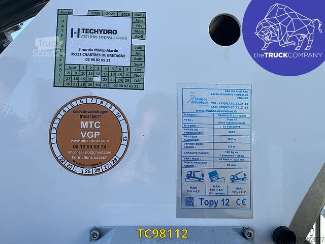 Plataforma elevatória Renault Master Hoogtewerker