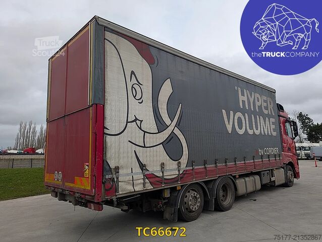Lona deslizante Mercedes-Benz Actros 2548