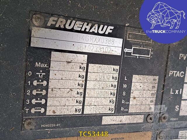 Prelate glisante Fruehauf 