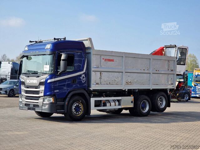 Самоскид з краном-маніпулятором Scania G500 6x2 - Tipper + Palfinger epsilon M110L - R...