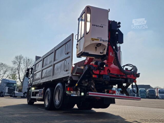 Самоскид з краном-маніпулятором Scania G500 6x2 - Tipper + Palfinger epsilon M110L - R...
